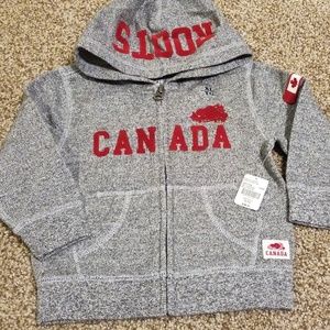 Roots toddler full zip hoodie